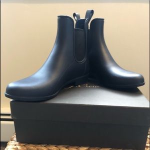 JCrew Matte Chelsea Rain Boots